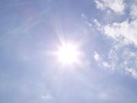 Strahlender Sonnenschein �ber Exter